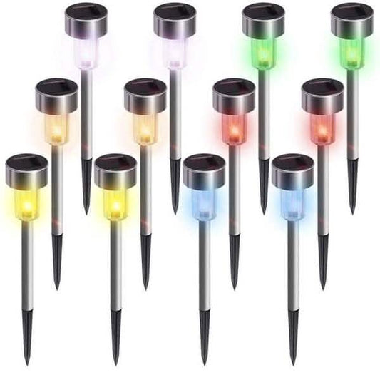 Elegant Solar LED Garden Lights – Weatherproof Outdoor Pathway & Landscape Lighting