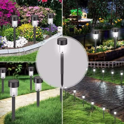 Elegant Solar LED Garden Lights – Weatherproof Outdoor Pathway & Landscape Lighting