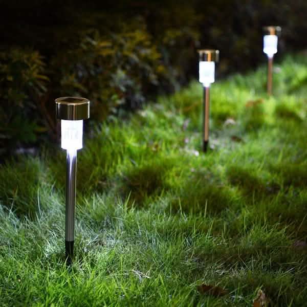 Elegant Solar LED Garden Lights – Weatherproof Outdoor Pathway & Landscape Lighting