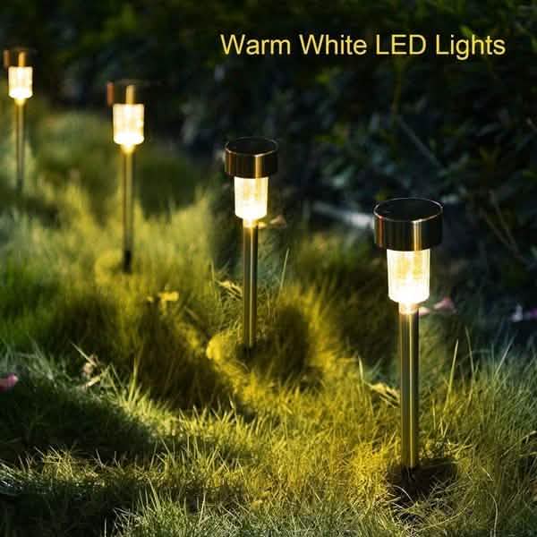 Elegant Solar LED Garden Lights – Weatherproof Outdoor Pathway & Landscape Lighting