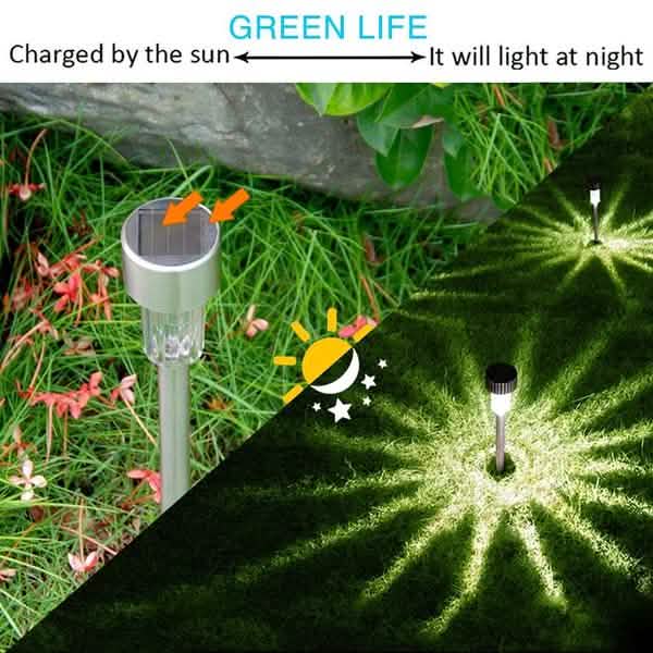 Elegant Solar LED Garden Lights – Weatherproof Outdoor Pathway & Landscape Lighting