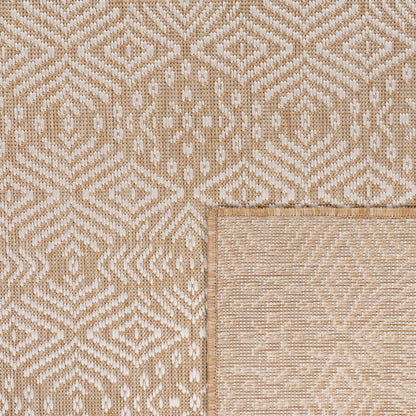 Indoor & Outdoor Rug Captera with Aztec Pattern
