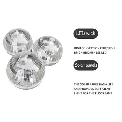 Color Changing Solar Powered Floating Pond or Pool  Light