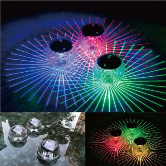 Color Changing Solar Powered Floating Pond or Pool  Light