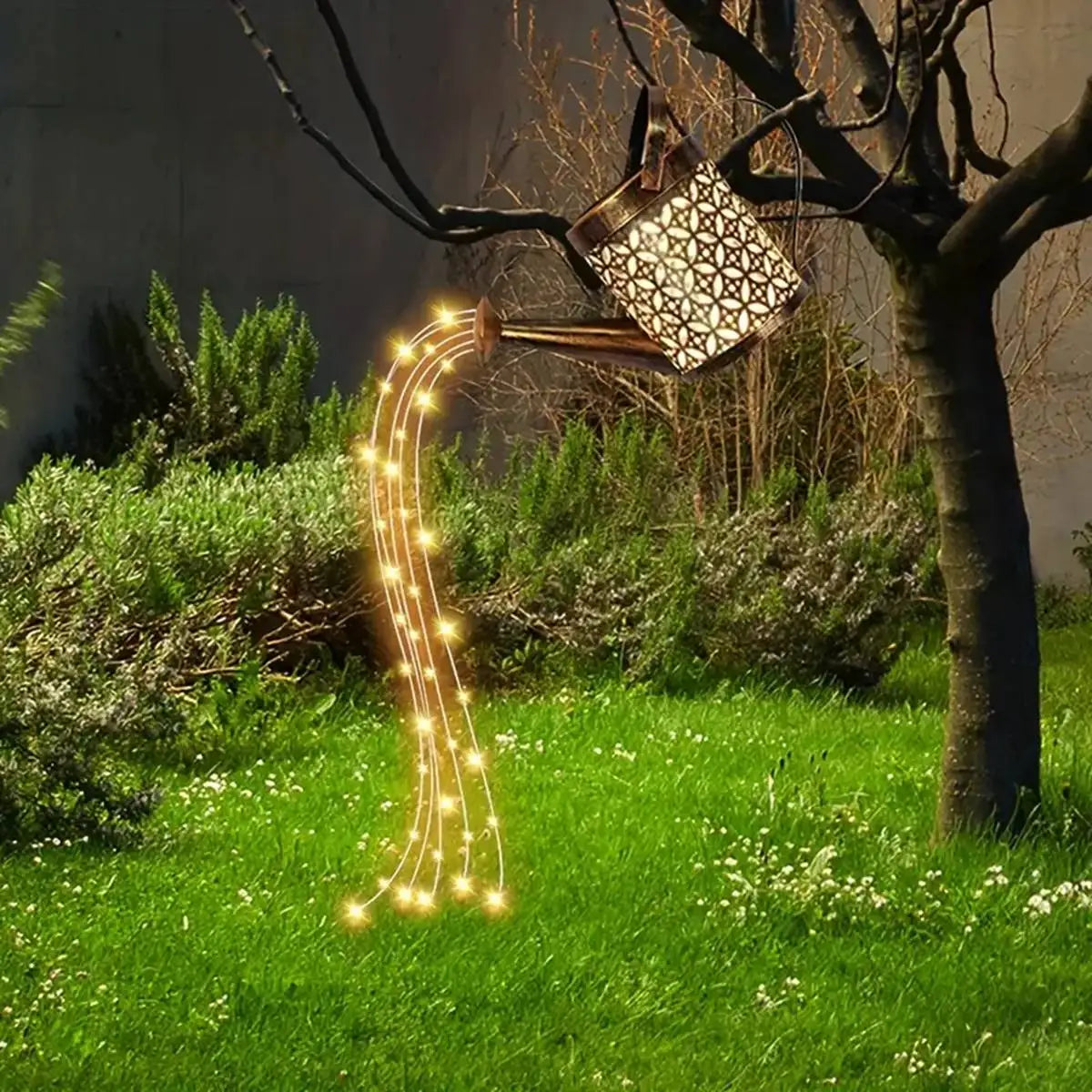 Solar Watering Can Light - Outdoor Decor