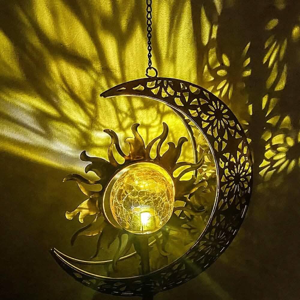 Solar LED Wind Chimes – Decorative Hanging Garden Light for Patio, Porch & Outdoor Décor