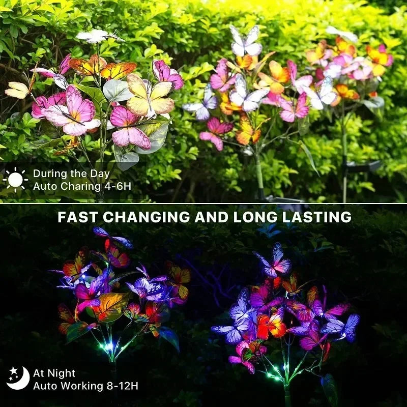 Solar Garden Lights for Outdoor Decor | Waterproof LED Landscape Lighting | Alta's Garden
