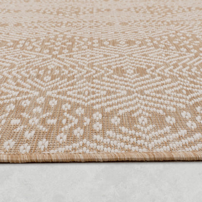 Indoor & Outdoor Rug Captera with Aztec Pattern