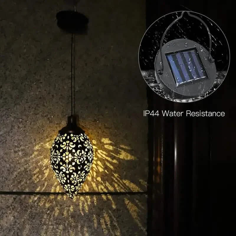 Tomshine Solar Lantern LED Moroccan Garden Lights
