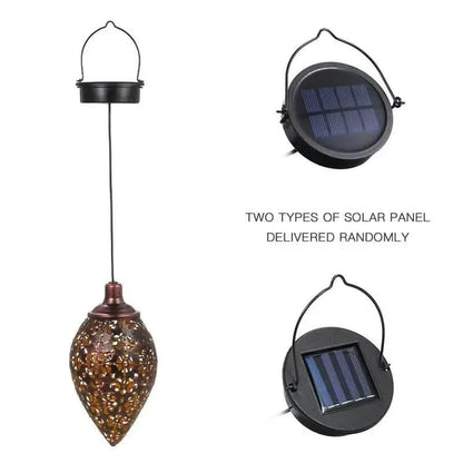 Tomshine Solar Lantern LED Moroccan Garden Lights