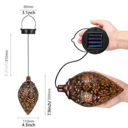 Tomshine Solar Lantern LED Moroccan Garden Lights